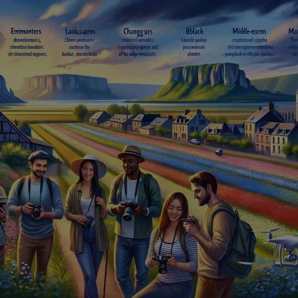 Comment organiser une randonnée photographique sur les traces des impressionnistes en Normandie ?